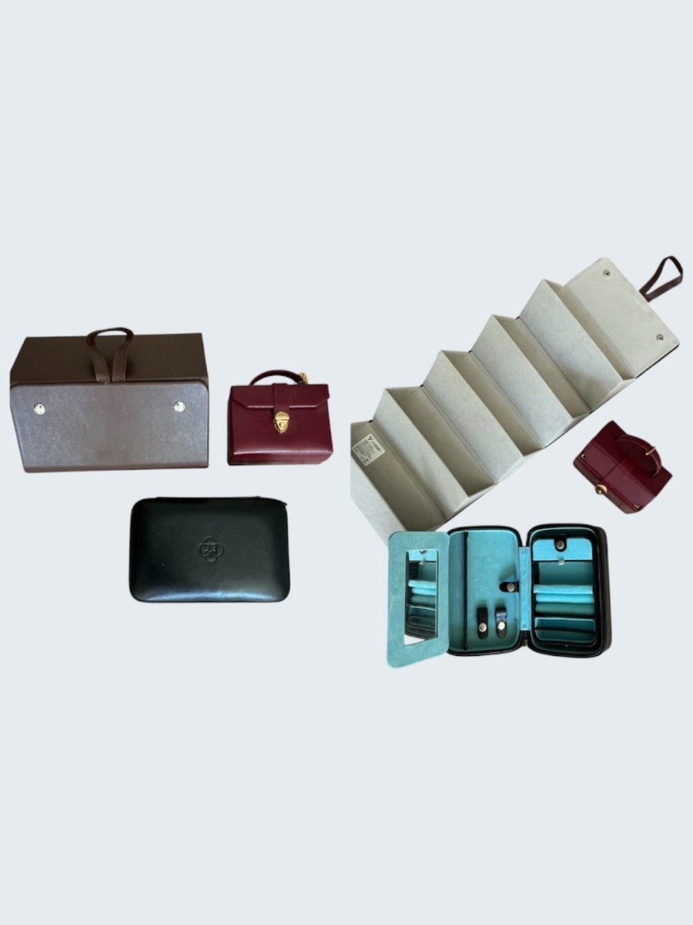 Travel Bundle Storage Accessories Jewelry Sunglasses Eyeglasses